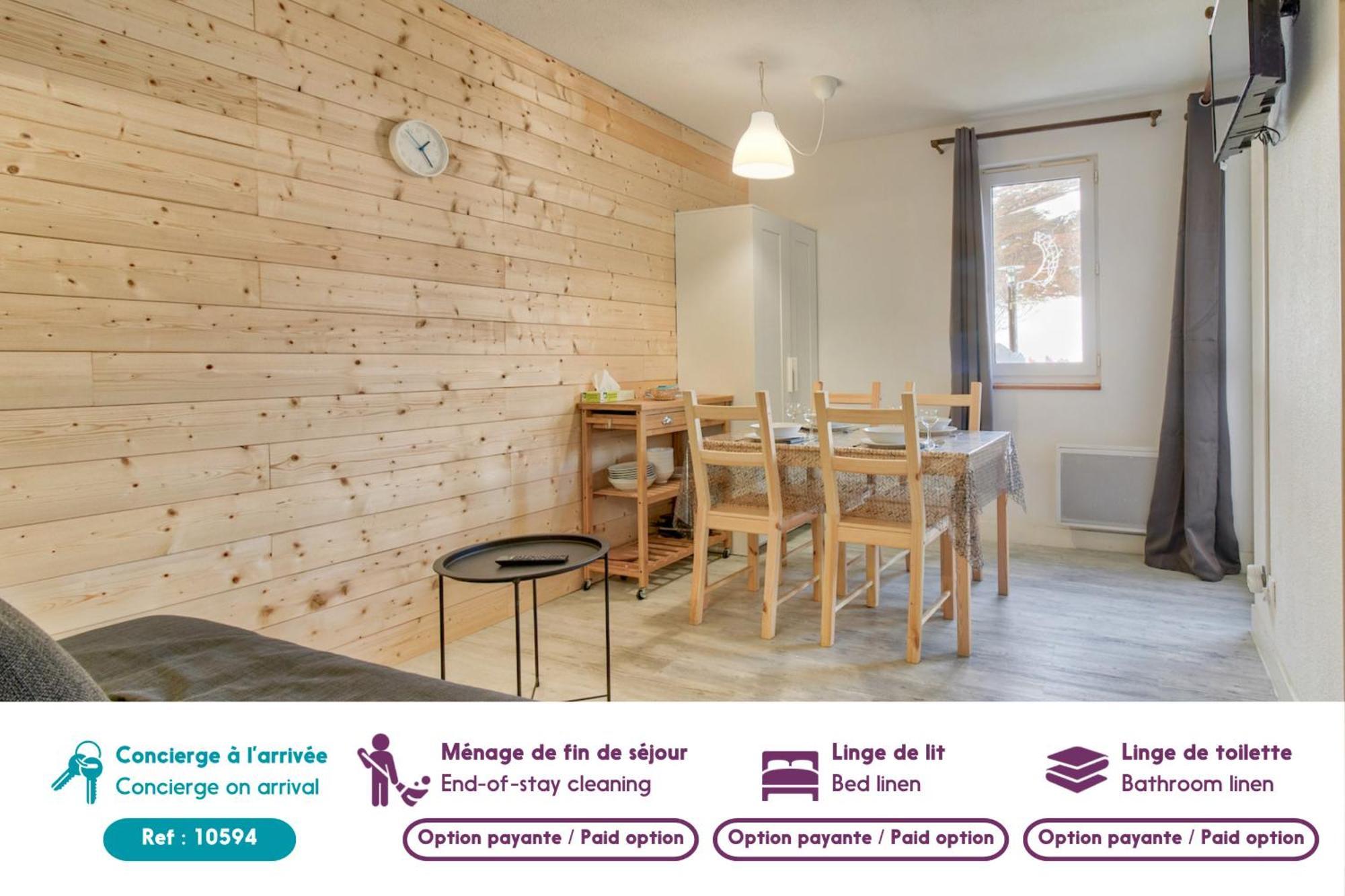 Residence Les Gourgs Blancs - 80M Des Pistes Genos Ngoại thất bức ảnh